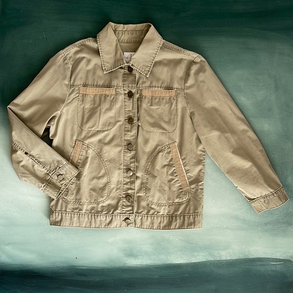 Vintage 90s Calvin Klein Jeans Cotton Shacket Shirt Jacket - Picture 5 of 17